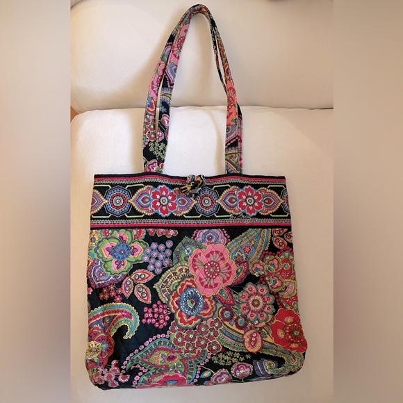 Vera Bradley Handbags - Vera Bradly Tote shoulder Bag Front Tie